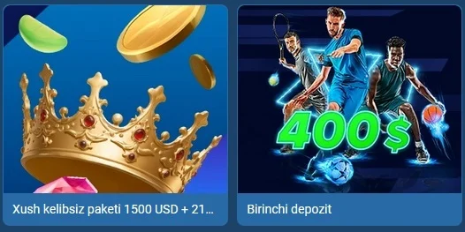 1xBet Uzbekistan bonuslari
